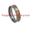 Free gold plated tungsten ring