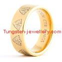 Free Gold Plated Tungsten Bands