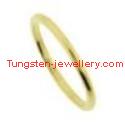 Gold Tungsten Engaged Rings