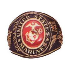 marine corps ring