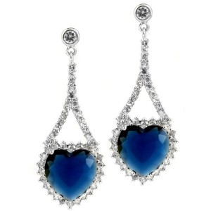 titanic heart of the ocean earring