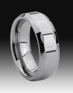 tungsten carbide wedding ring