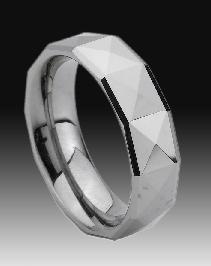 hardmetalen facetten ring