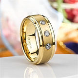 free gold tungsten ring