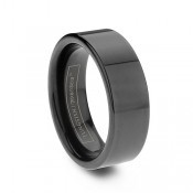 black tungsten rings