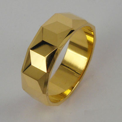 gold plated tungsten rings