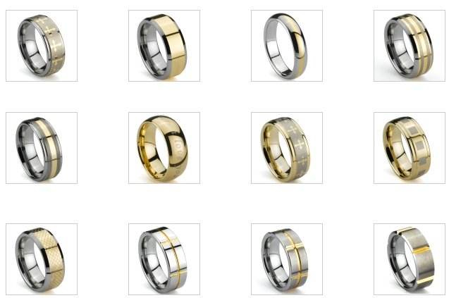 tungsten wedding bands